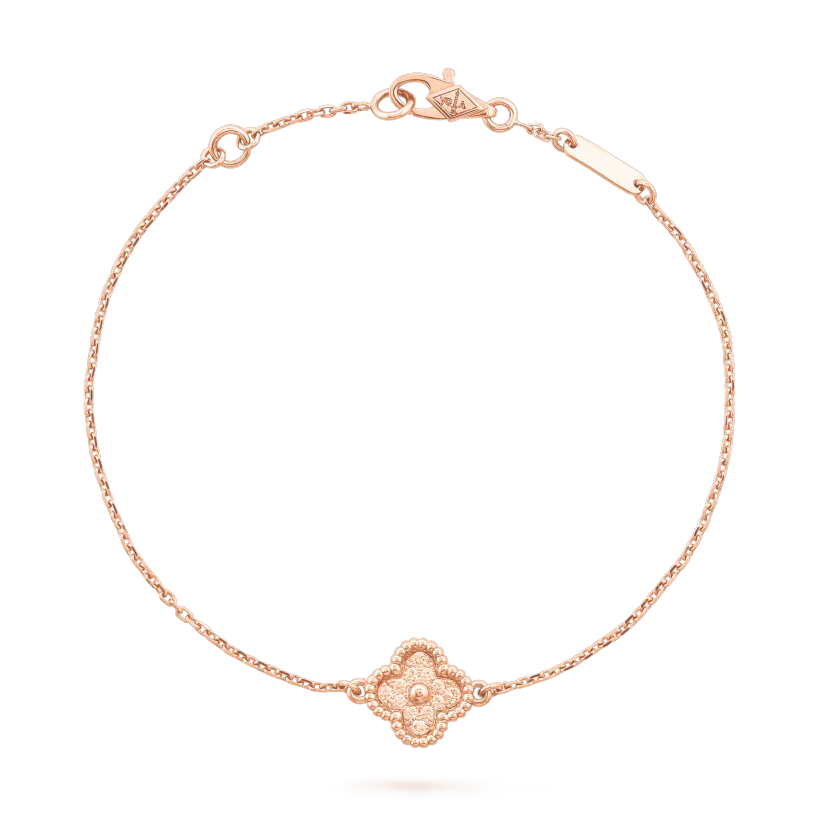 [Love More]CLOVER SINGLE FLOWER BRACELET
